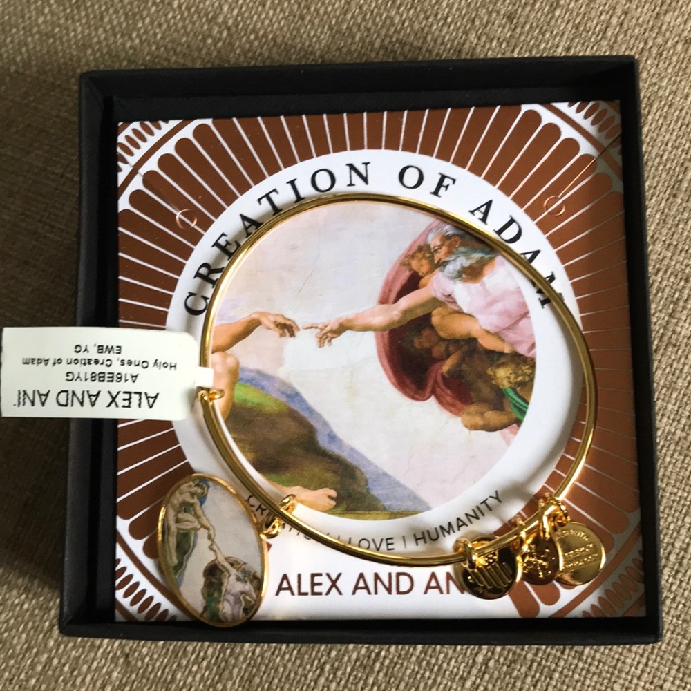 Alex and Ani gold bracelet